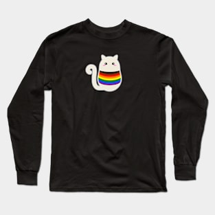 Philadelphia Pride Cat Long Sleeve T-Shirt